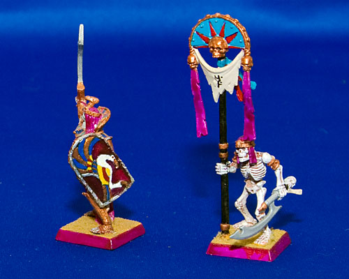 Tomb King and Standard