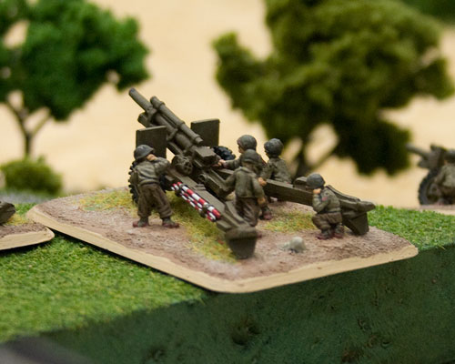 Detail of U.S. Artillery team