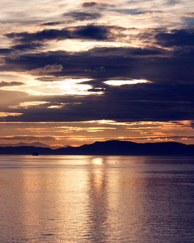 Sunset in the Straight #2